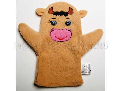 Кукла рукавичка "Корова"