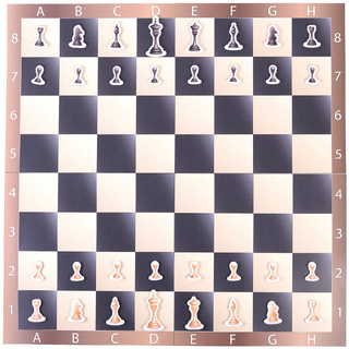 Магнитная шахматная доска (мобильная) с набором шахмат 58 х 58 см