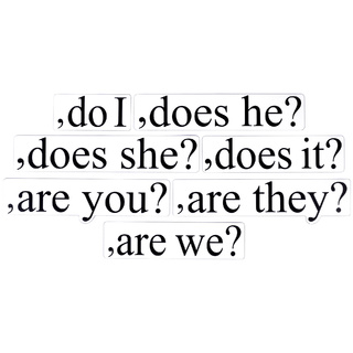 Набор магнитных карточек Taq questions (большой размер)