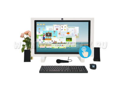 Умное зеркало логопеда "Антошка" ПРОФ (сенсорное)