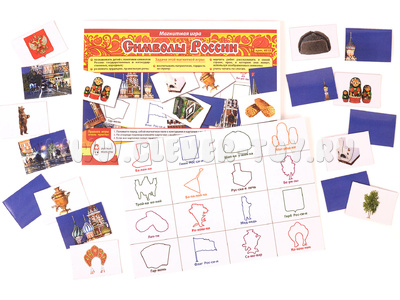 Магнитная игра "Символы России"