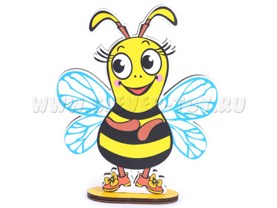 Персонаж средний "Пчелка Жужа" (на подставке, крепление на Коврограф) - остатки